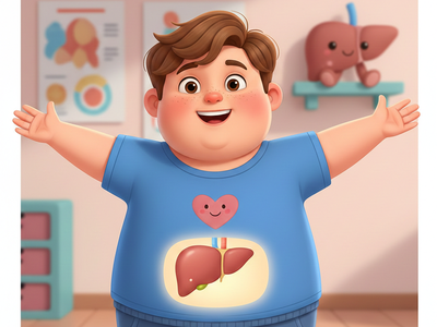 Kilo Fazlalığı Olan Çocukların Gizli Kabusu: Karaciğer Yağlanması